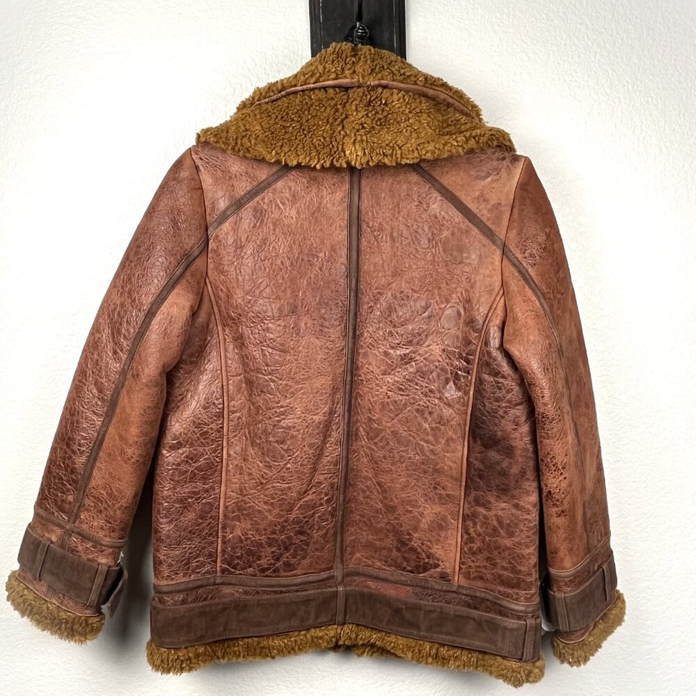 Free People Leather Jacket Size XSmall - NEW - Picture 3 of 12